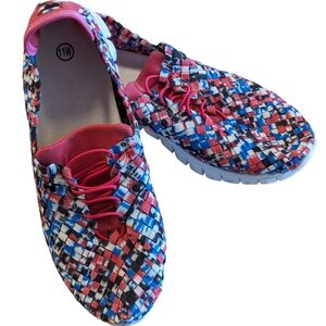 Carol Wright: Freedom Fit Stretch Slip On Sneakers- Size 11W